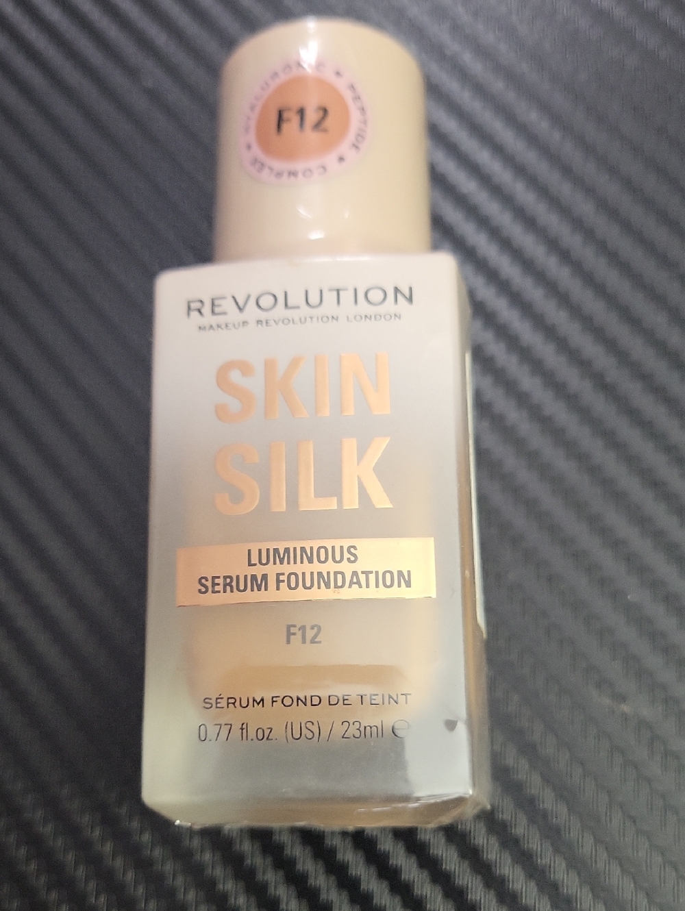 New Revolution Skin Silk Luminous Serum Foundation F12
